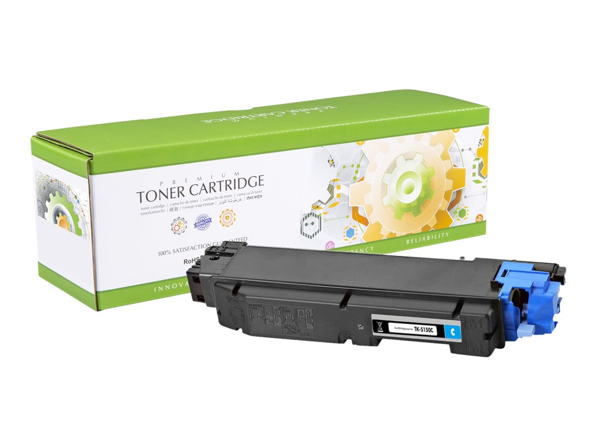STATIC Toner cartridge Kyocera TK-5150C cyan Vorderansicht