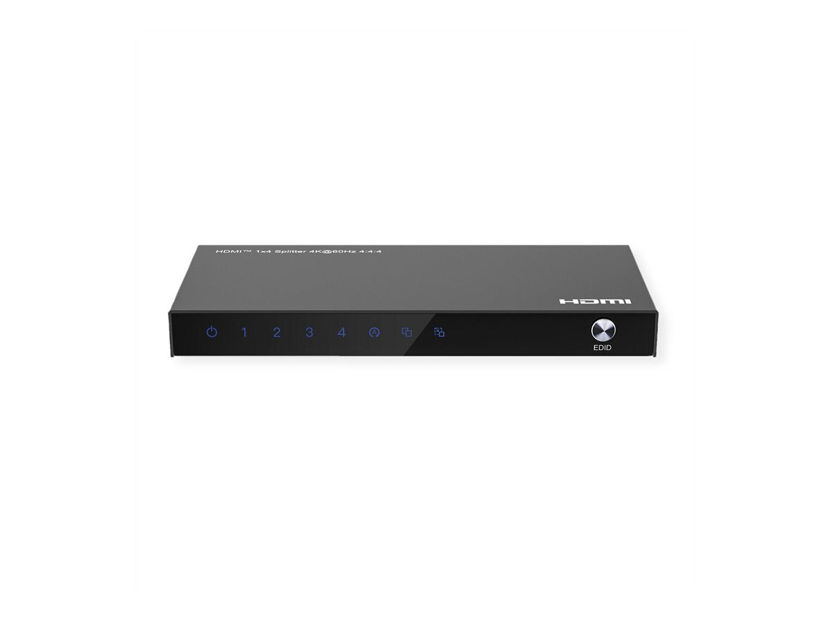 VALUE 4K HDMI Video-Splitter 4-fach Vorderansicht