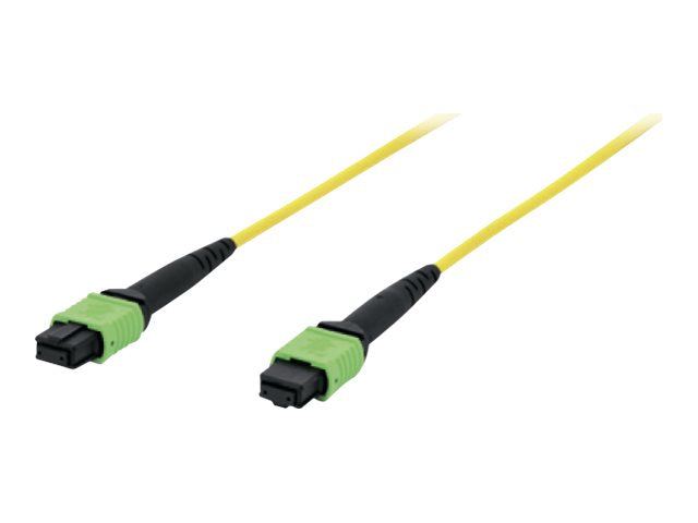 DIGITUS LWL Patchkabel MPO auf MPO Female OS2 Singlemode 09/125 5m - Vorderansicht