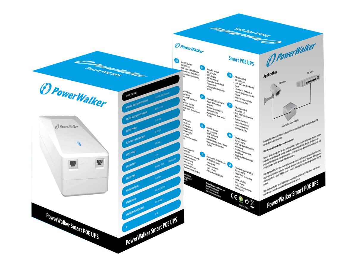 POWERWALKER Smart PoE UPS Verpackung