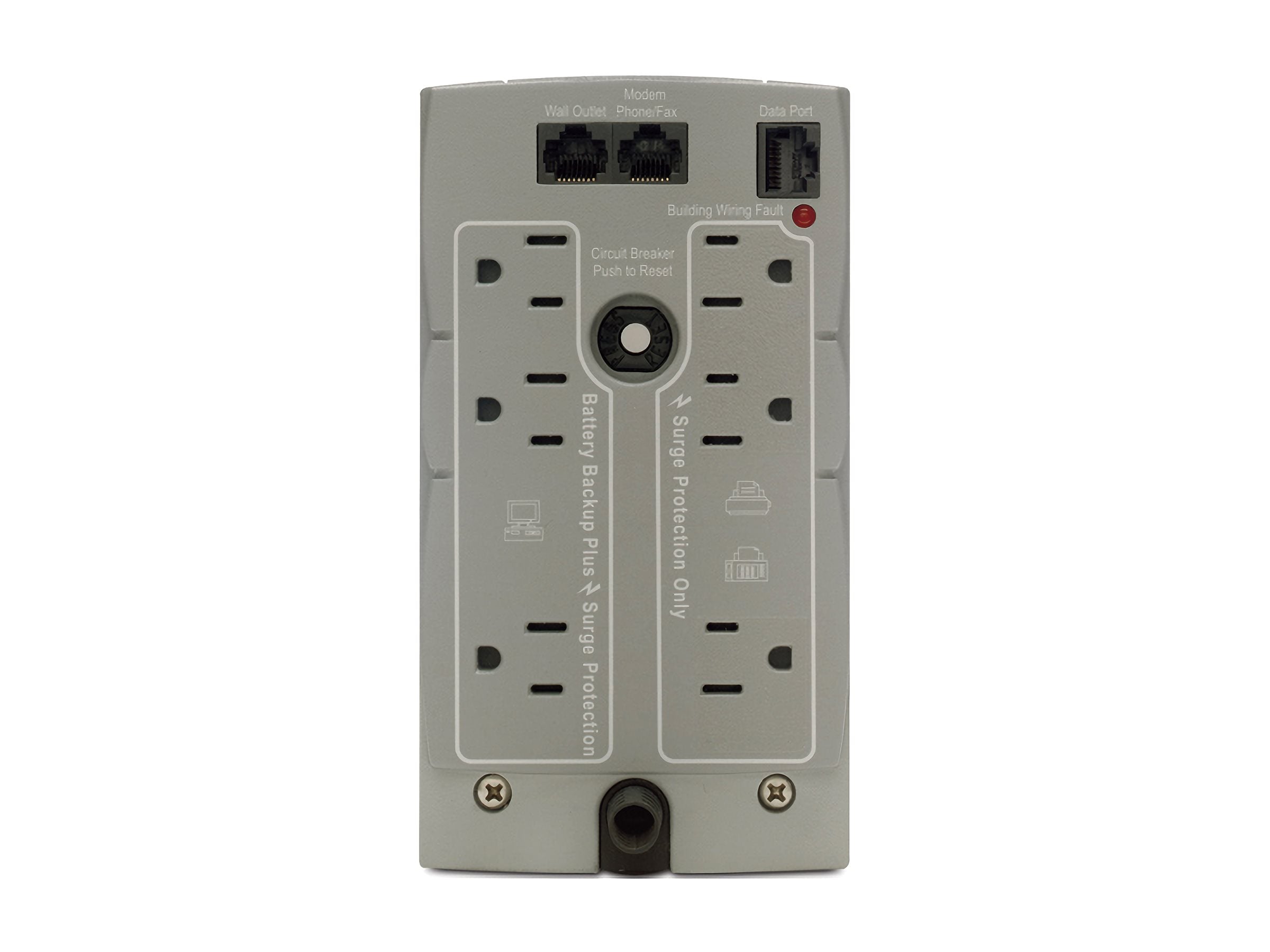 APC Back-UPS CS 500 UPS AC 120V 300Watt 500VA output connectors 6 beige