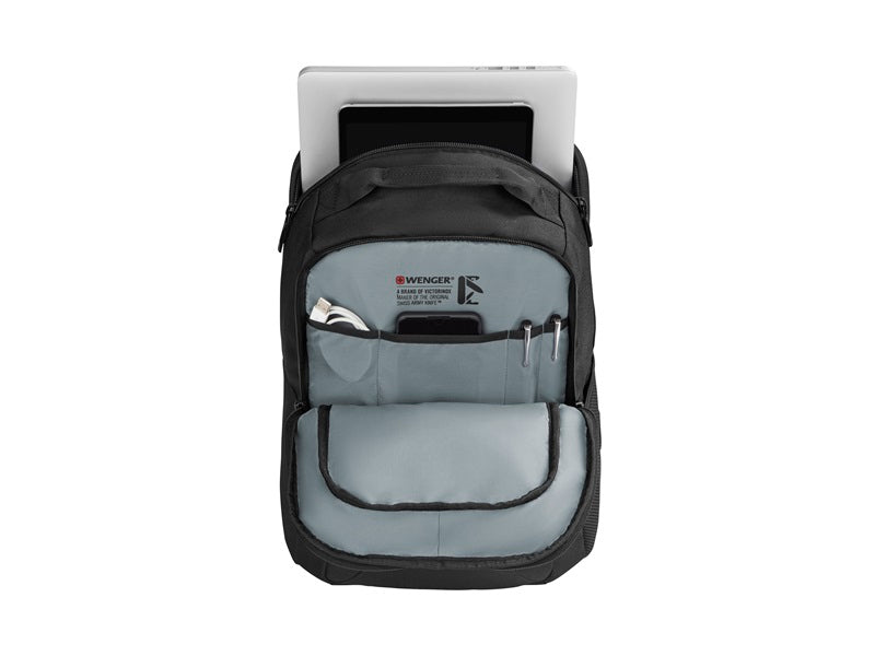 WENGER BQ BQ 40,64cm 16Zoll Laptop Backpack Black - Vorderansicht
