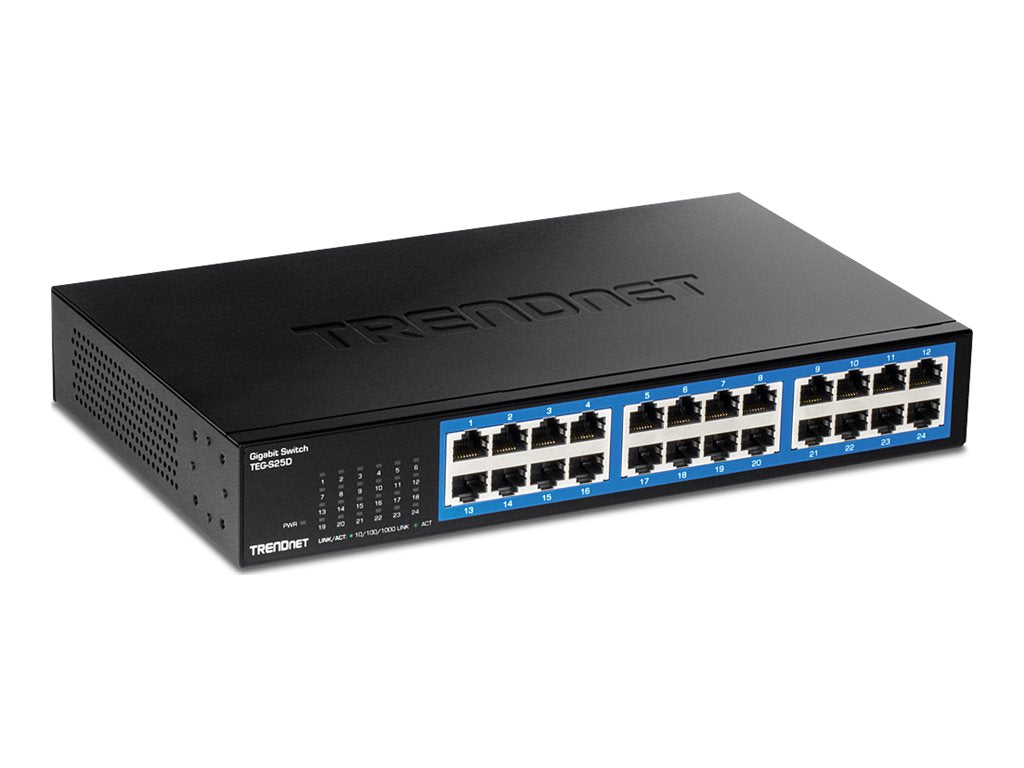 TRENDNET TEG-S25D 24 Port Desktop Gigabit Switch Detailansicht