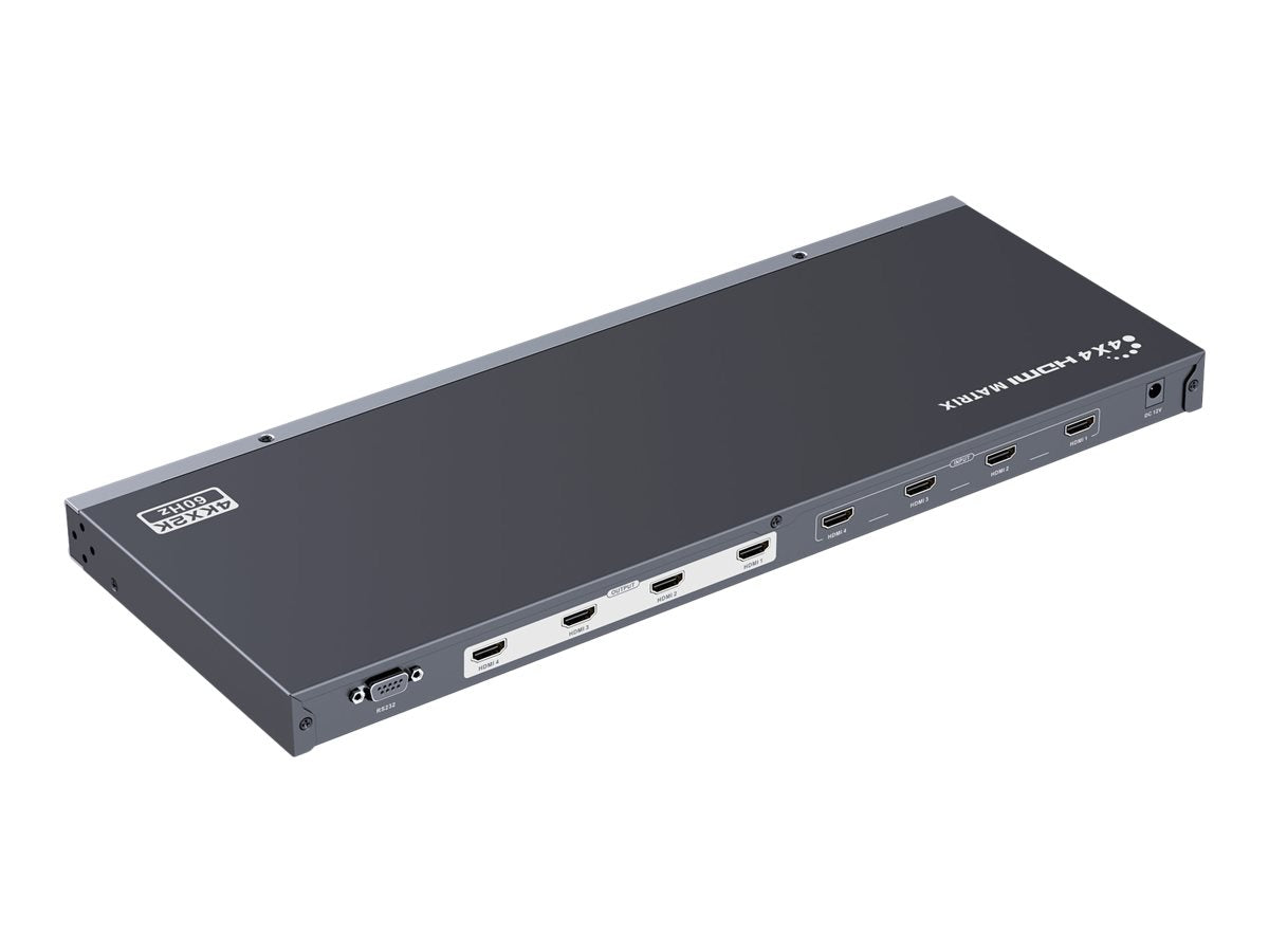 TECHLY HDMI 4X4 Matrix Switch 4Kx4K 60Hz Verpackung