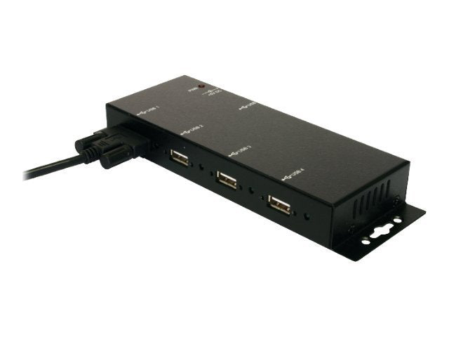 EXSYS EX-1166HMV 4 Port externer USB 2.0 Hub Vorderansicht