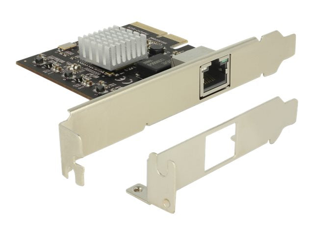 DELOCK PCI Express Karte 1 x 10 Gigabit LAN NBASE-T RJ45 - Vorderansicht