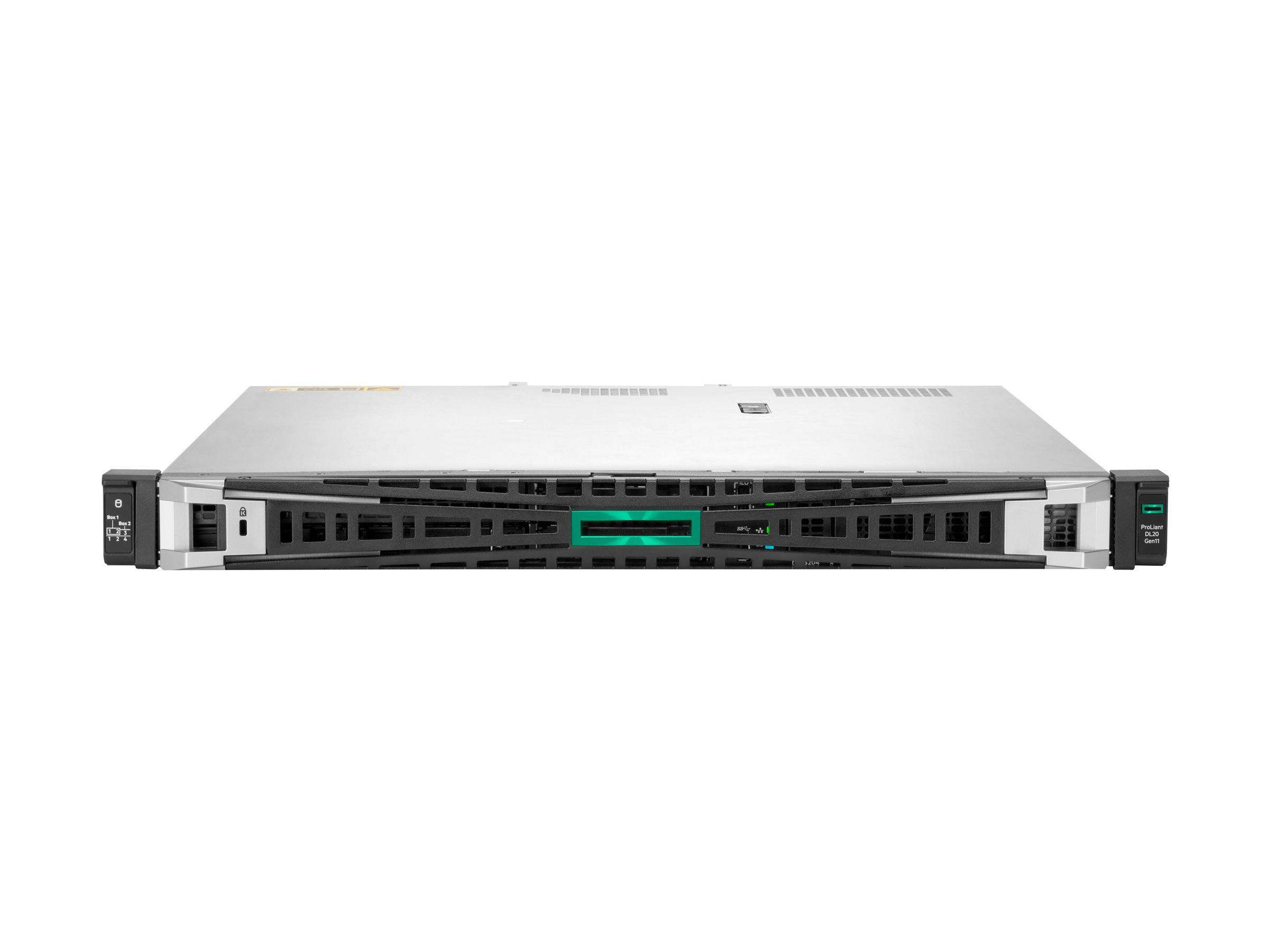 HPE ProLiant DL20 Gen11 1HE Xeon-E 6333P 6-Core 3.1GHz 1x32GB-U 4xSFF Hot Plug 2x480GB SSD 1000W Server