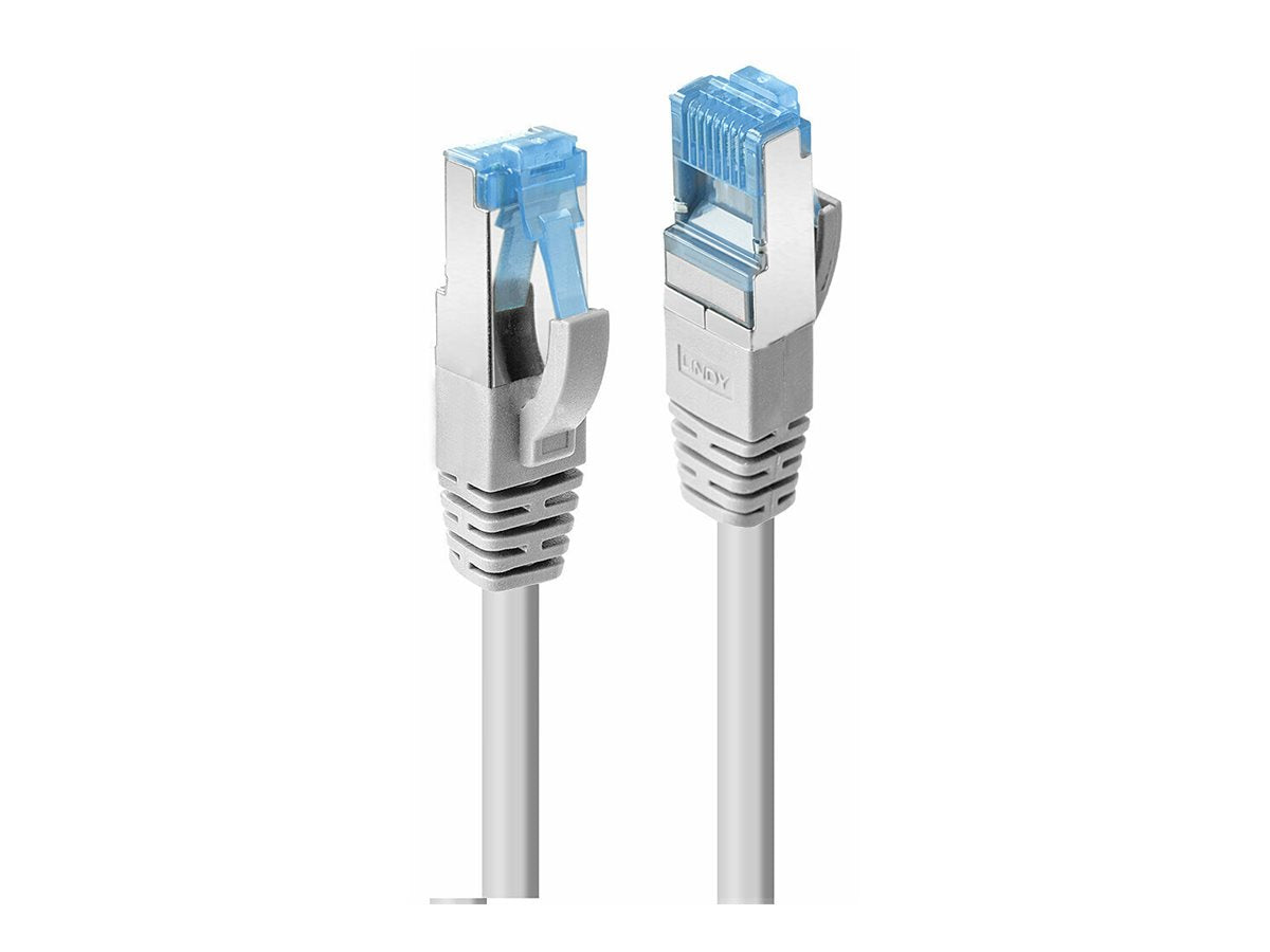 LINDY 0,5m Cat.6A S/FTP TPE Netzwerkkabel grau - Verpackung