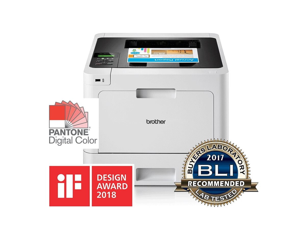 BROTHER HL-L8260CDW A4 Farblaserdrucker Vorderansicht