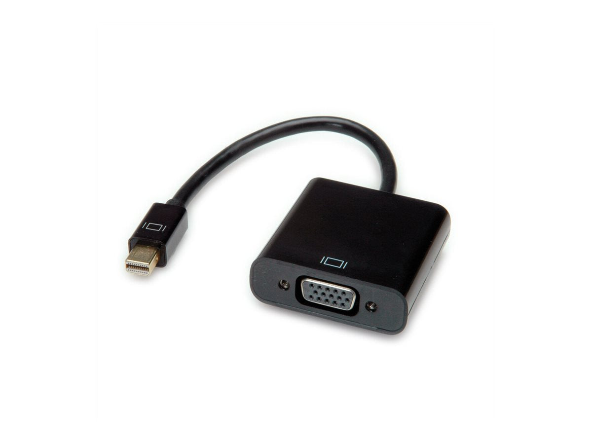 VALUE Mini DisplayPort-VGA Adapter Mini DP ST - VGA BU Aktiv
