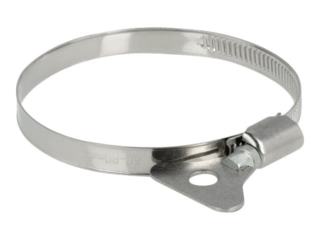 DELOCK Schlauchschelle mit Flügelmutter 60-80mm 10 Stück Metall