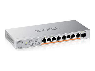 ZYXEL XMG-108 8 Ports 2 5G + 1 SFP+ 8 ports 100W total PoE++ Desktop MultiGig unmanaged Switch