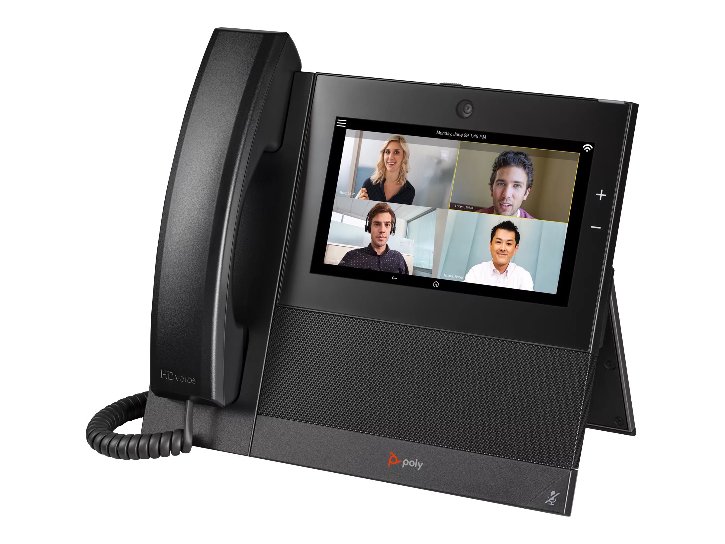 HP Poly CCX 700 VoIP-Telefon Vorderansicht