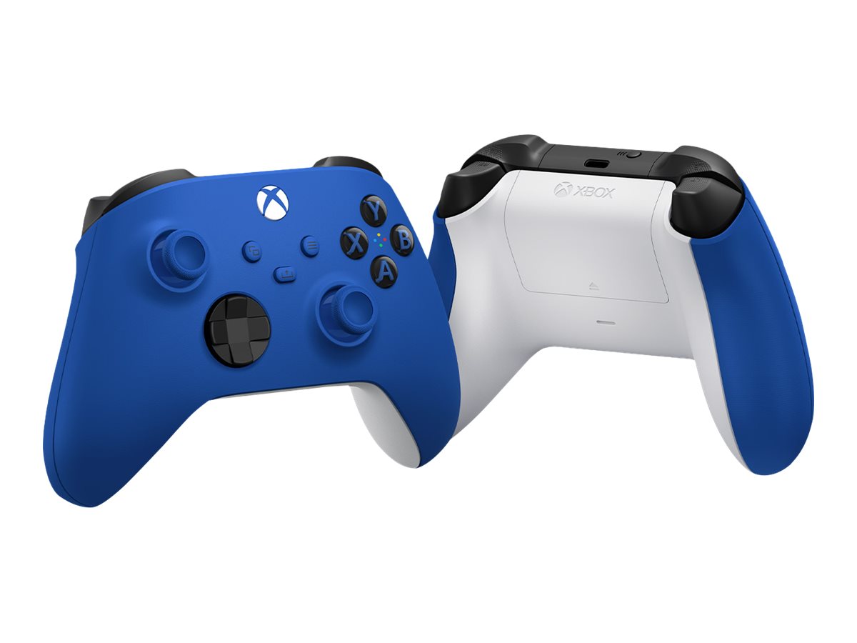 MICROSOFT XBOX Wireless Controller Shock Blue Retail - Verpackung