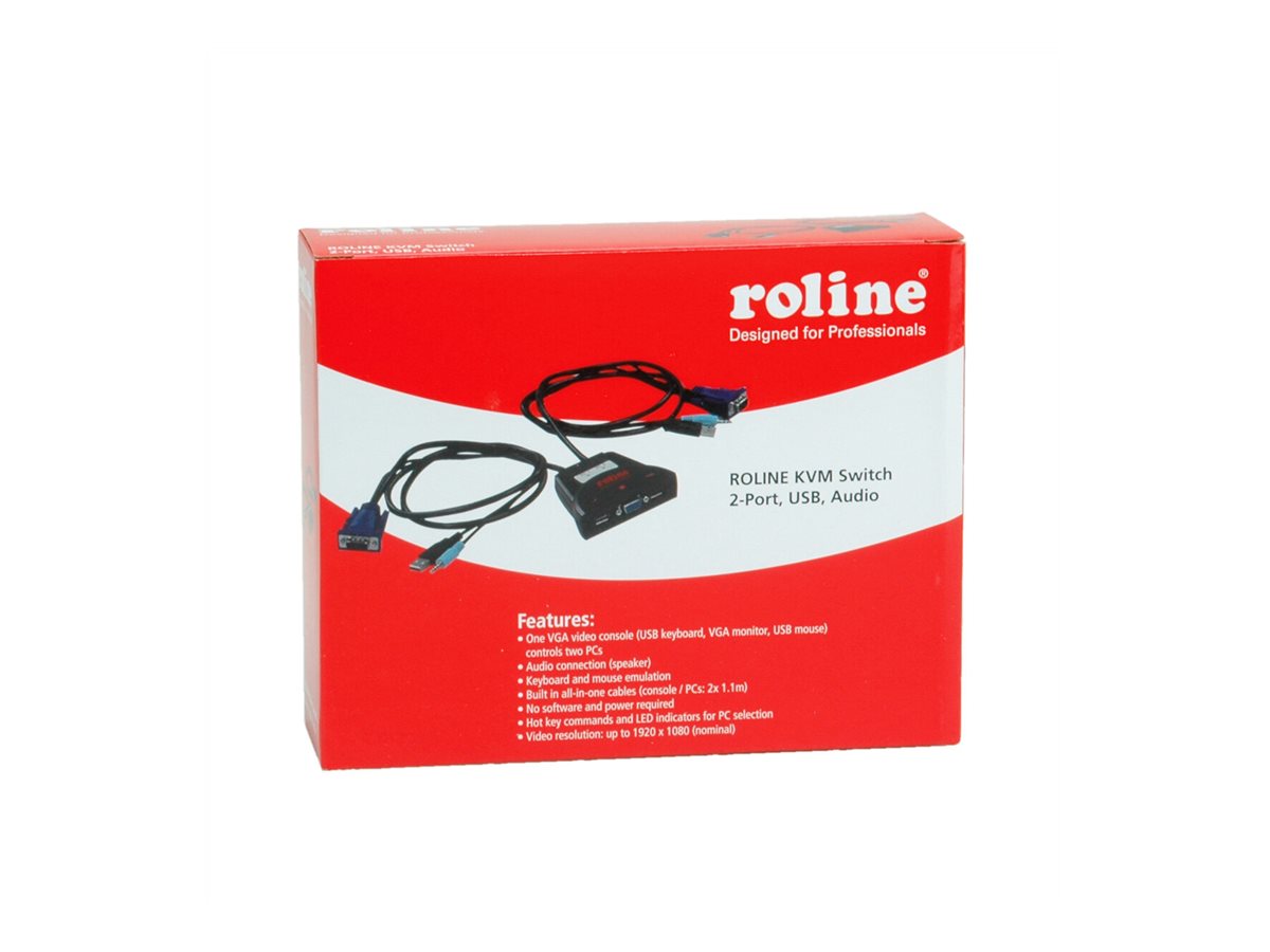 ROLINE KVM-Switch 'Star' Verpackung