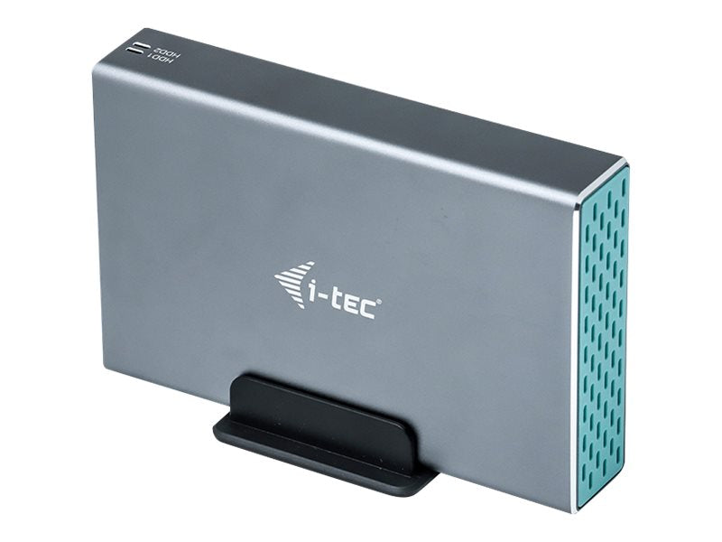 I-TEC USB-C 3.1/3.0 MySafe Festplattengehäuse Anschlussansicht