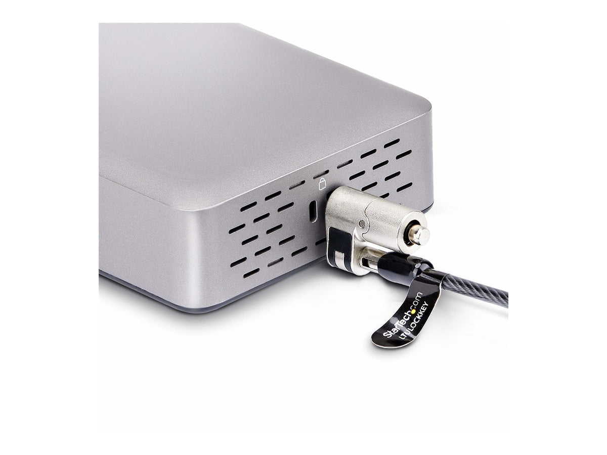 STARTECH.COM USB4 Docking Station 40Gbps 2x HDMI 2x 4K60Hz/1x 8K60Hz USB 2.5GbE 100W PD USB-C Laptop Dockingstation