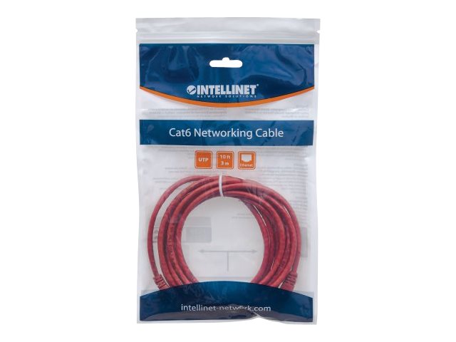 INTELLINET Netzwerkkabel Cat6 U/UTP 5,0m Verpackung