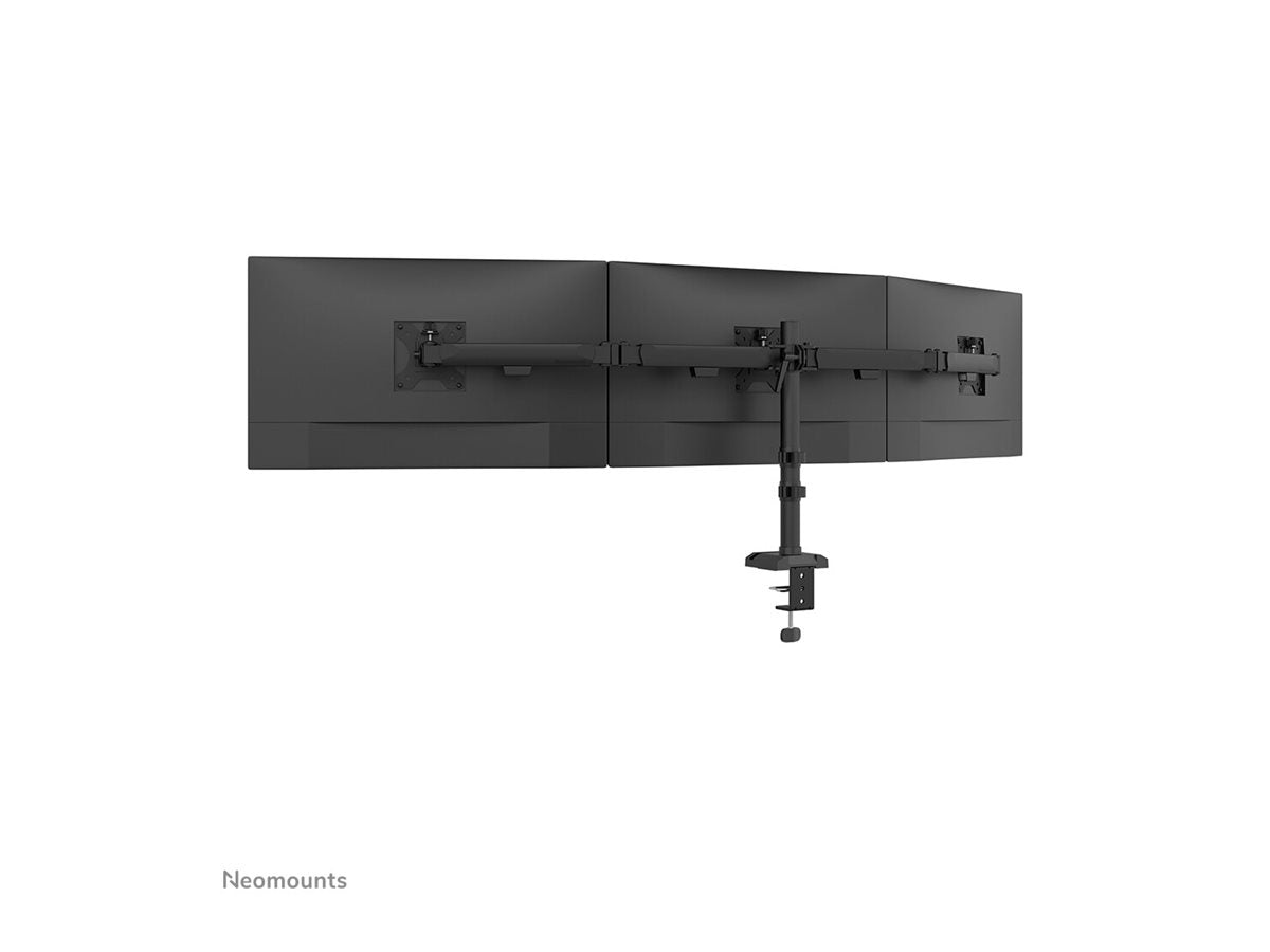NEOMOUNTS NERO Triple Flat Screen Desk Mount Seitenansicht