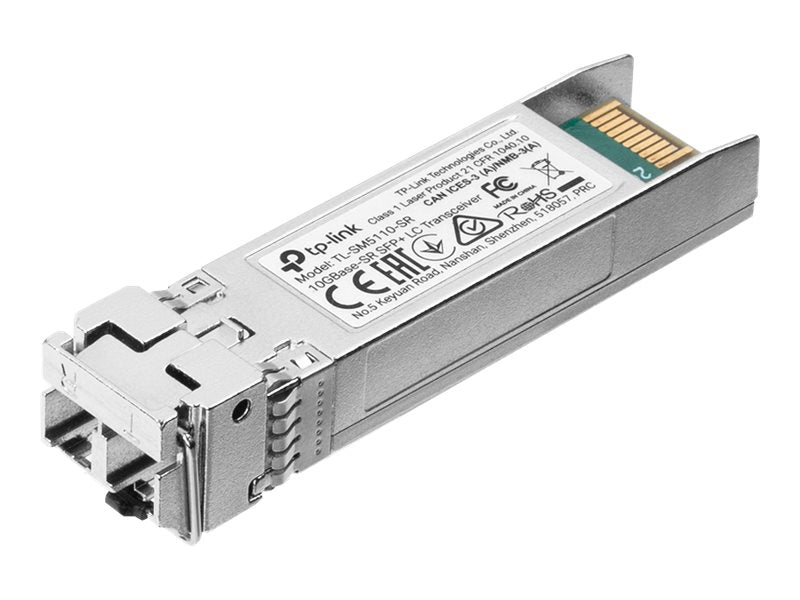 TP-LINK SM5110-SR 10GBase-SR SFP+ Transceiver Modul Vorderansicht