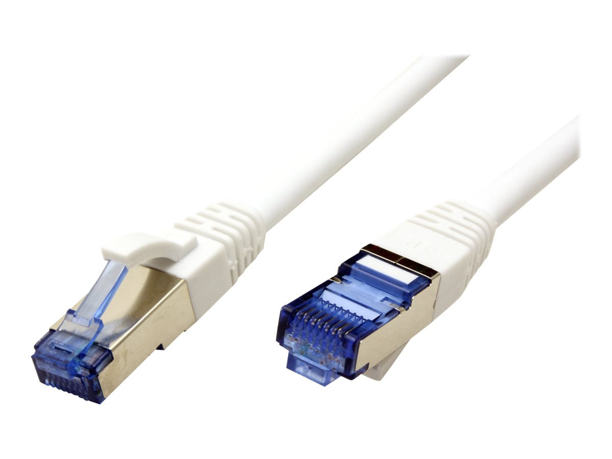 VALUE Patchkabel Kat.6A Class EA S/FTP PiMF LSOH weiss 5m Verpackung
