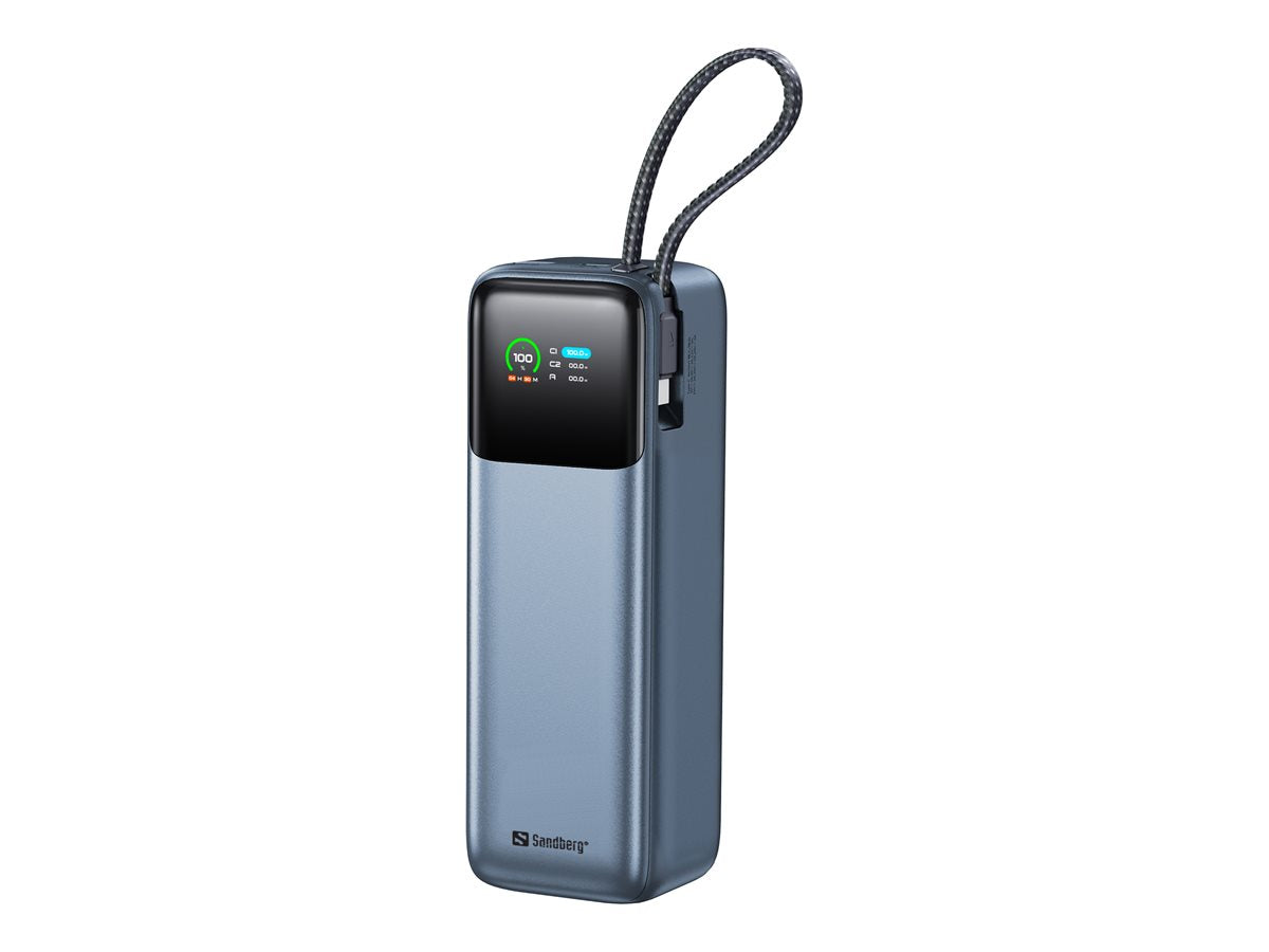 SANDBERG All-in1 Powerbank 27000 PD240W Vorderansicht
