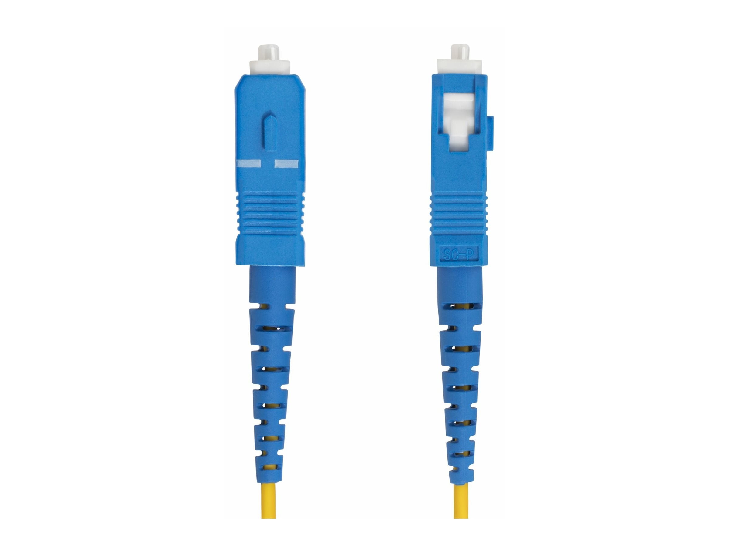STARTECH.COM 5meter LWL Patchkabel LC SC UPC Singlemode OS2 Simplex 9/125um 40G/100G LSZH Glasfaserkabel