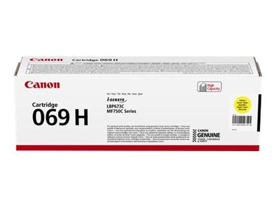 CANON Toner Cartridge 069 High yield Yellow - Vorderansicht
