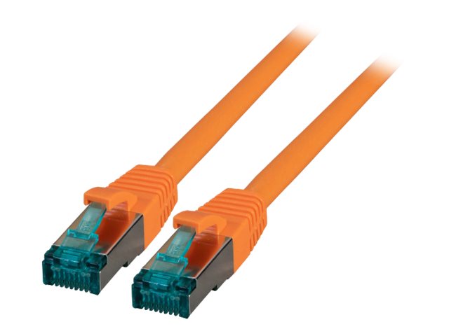 EFB RJ45 Patchkabel S/FTP Cat6A LSZH Orange 30m - Vorderansicht