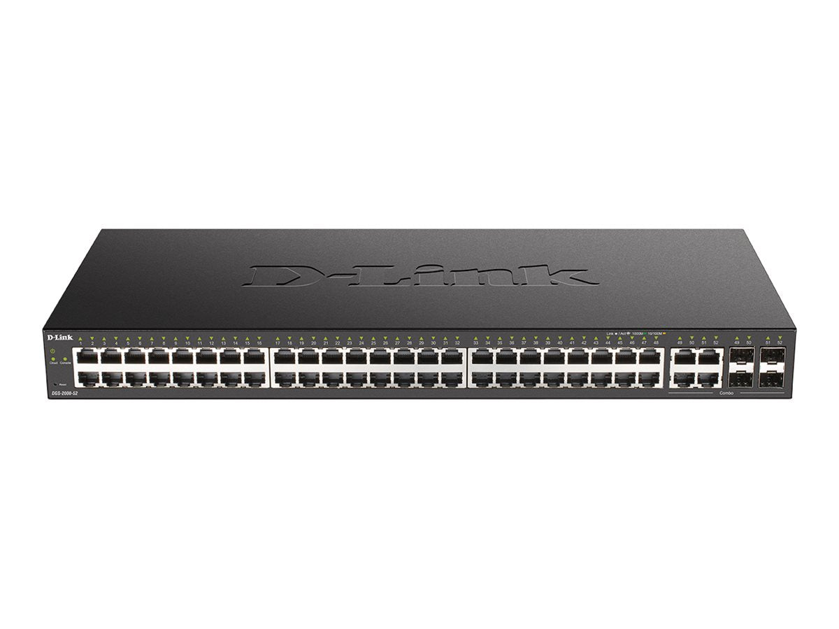 D-LINK DGS-2000-52 52-Port Gigabit managed Switch Vorderansicht