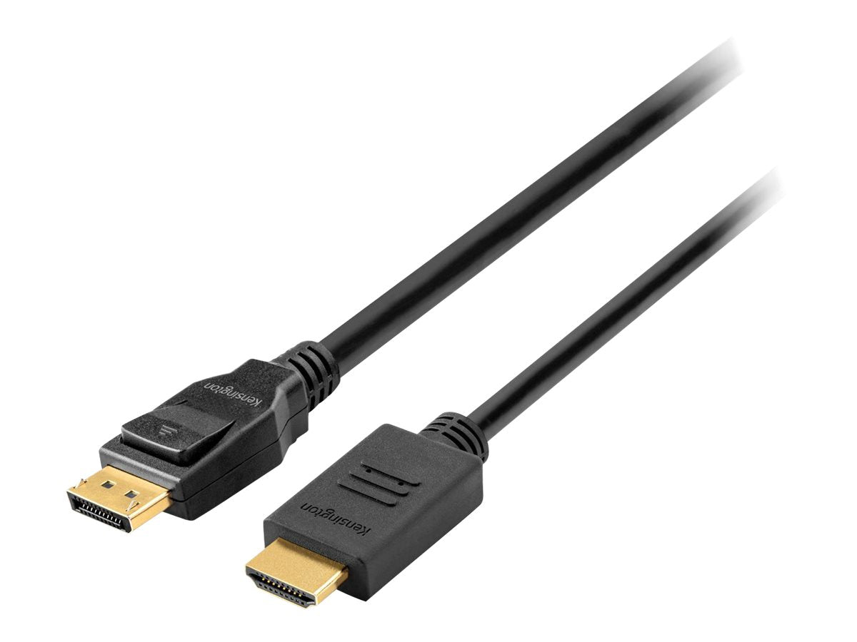 KENSINGTON Adapterkabel DisplayPort 1.2 M auf HDMI M aktiv 1,80m Detailansicht