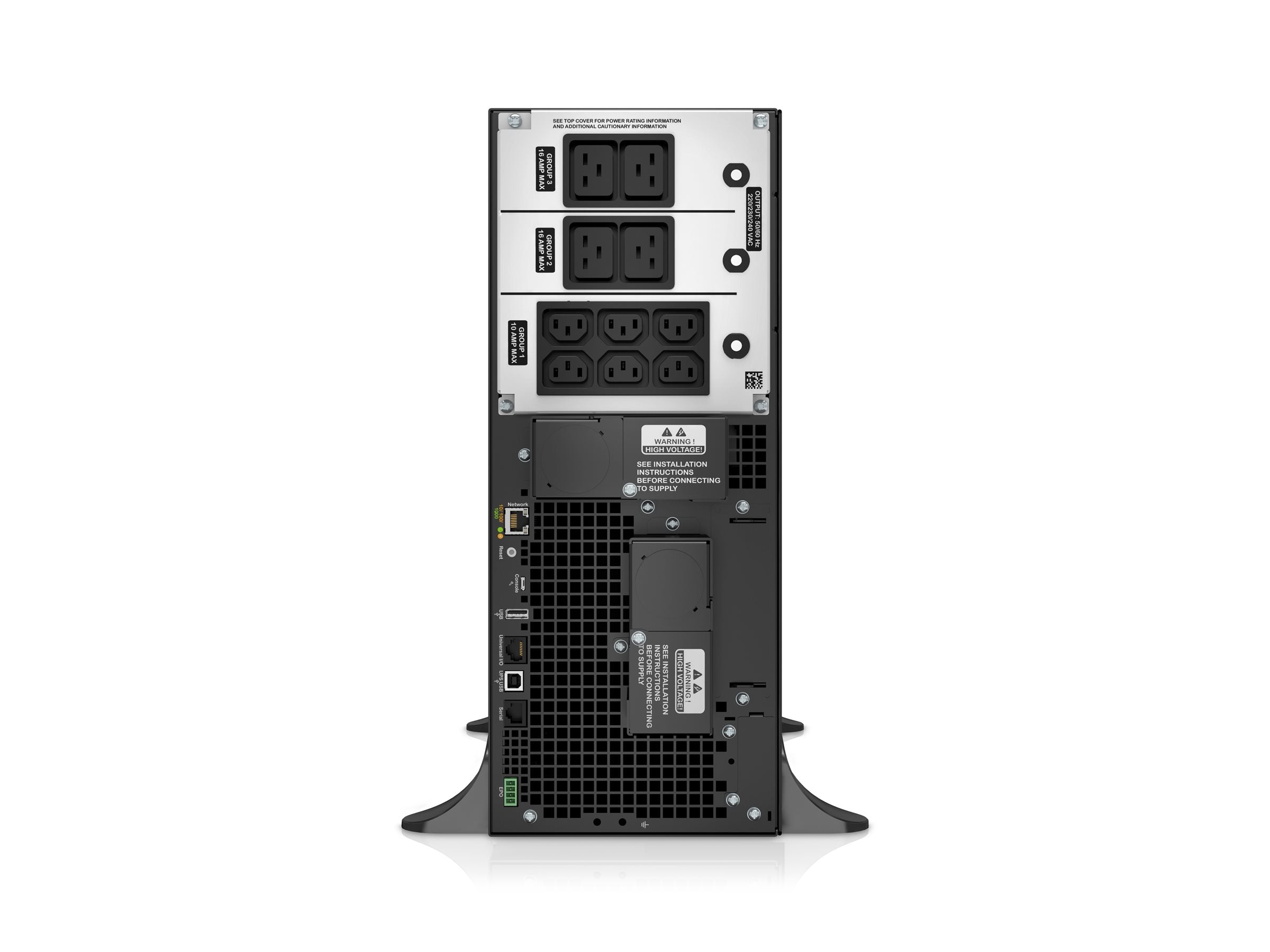 APC Smart-UPS SRT 6000VA UPS Anschlussmöglichkeiten