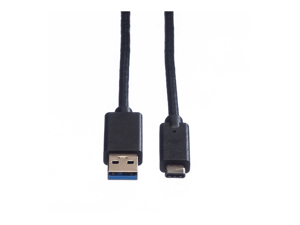 ROLINE GREEN USB 3.2 Gen 1 Kabel A-C ST/ST schwarz 1m - Verpackung