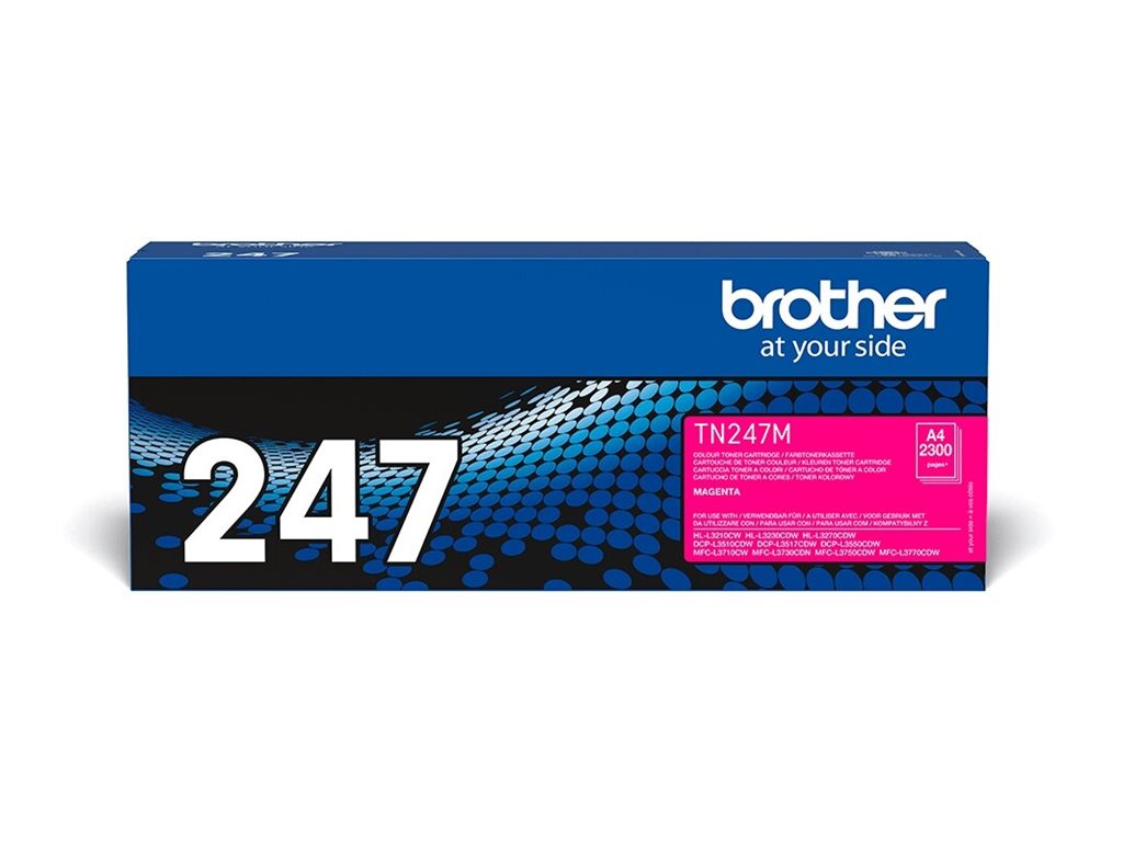 BROTHER Magenta high yield toner TN247M Vorderansicht