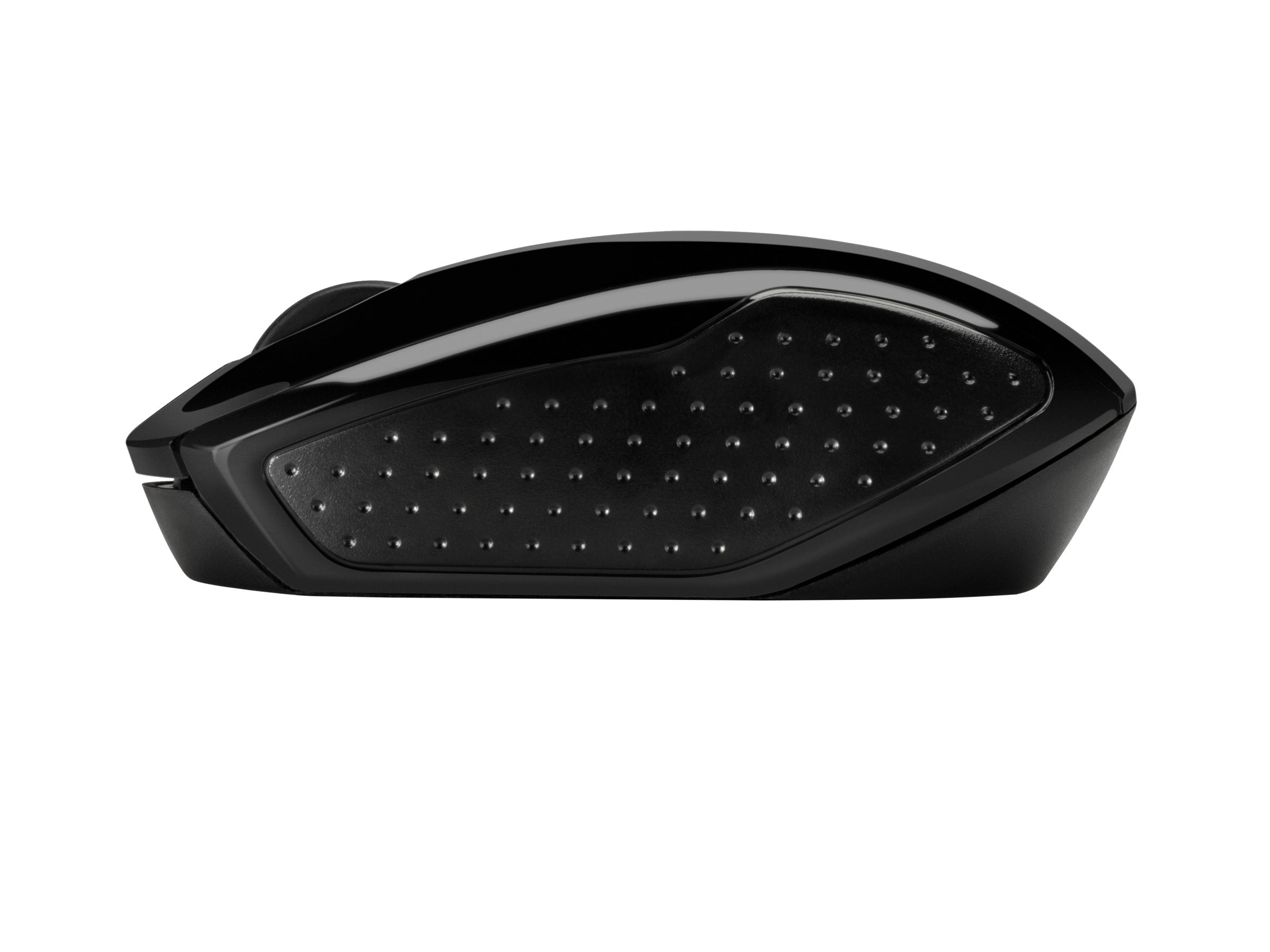HP 200 Wireless Maus schwarz - Seitenansicht
