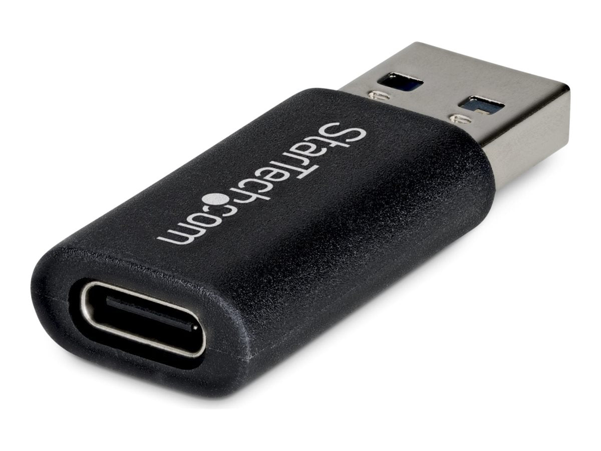 STARTECH.COM USB-A zu USB-C Adapter USB-A Stecker zu USB-C Buchse Konverter USB 10Gbps 5V 900mA