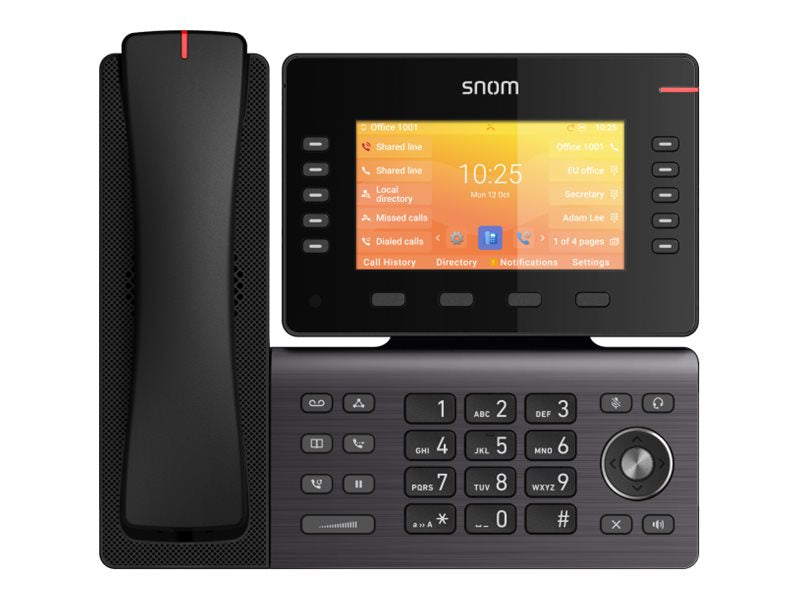 SNOM D892M Desk Phone Vorderansicht