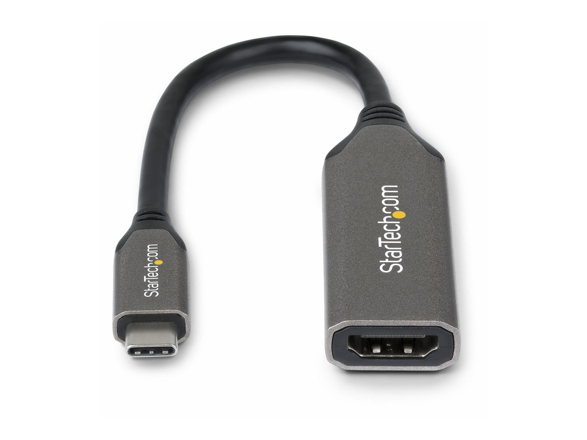STARTECH.COM USB-C zu HDMI Adapter 8K 60Hz und 4K 120Hz Thunderbolt und USB4 Kompatibel USBC auf HDMI 2.1 Konverter USB-C Videoadapt