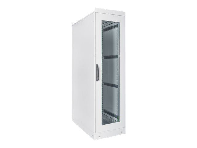 DIGITUS 42HE Netzwerkschrank mit geöffneter Tür