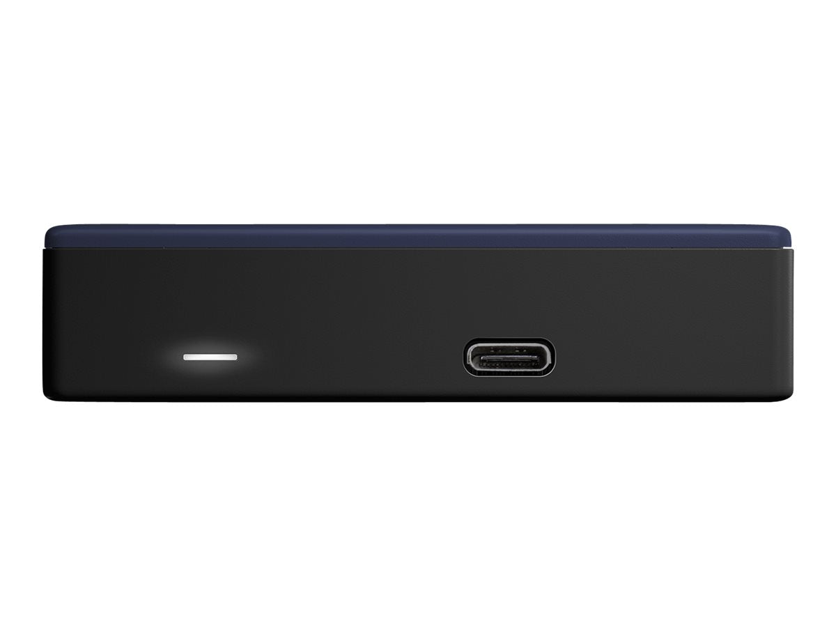 WD My Passport Ultra 5TB Blue USB-C/USB3.0 HDD Vorderansicht
