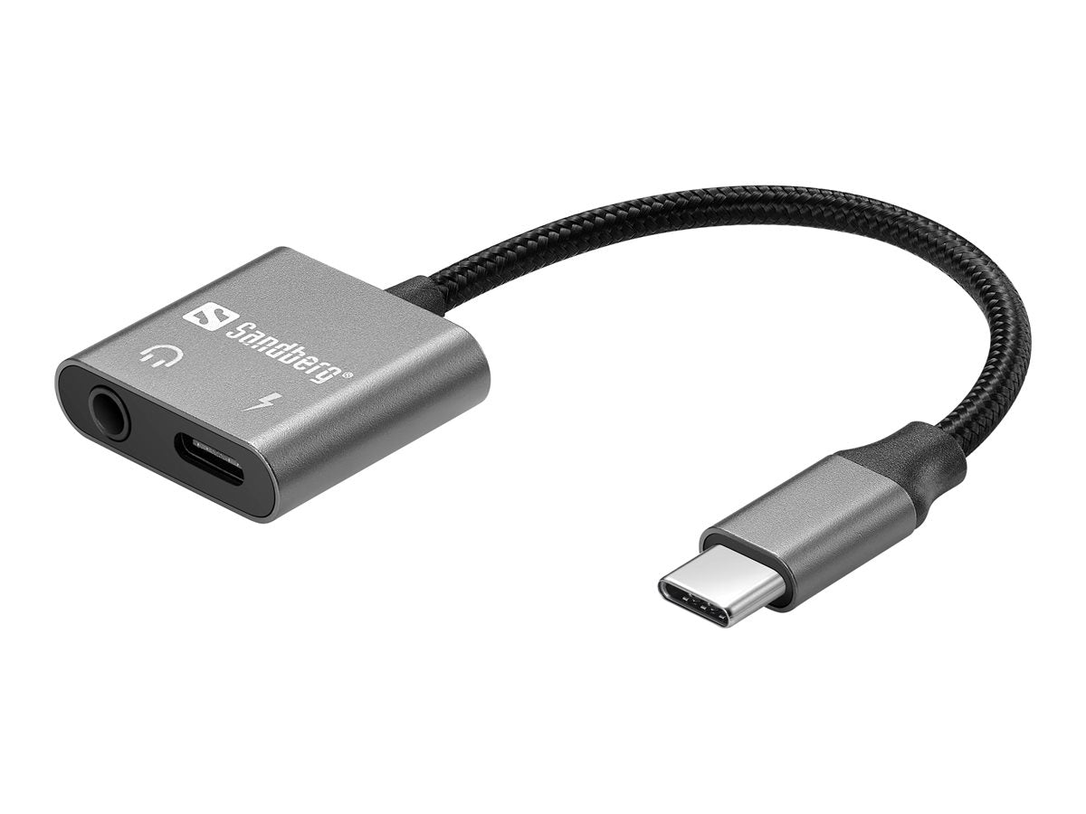 SANDBERG USB-C Audio Adapter PD65W Verpackung