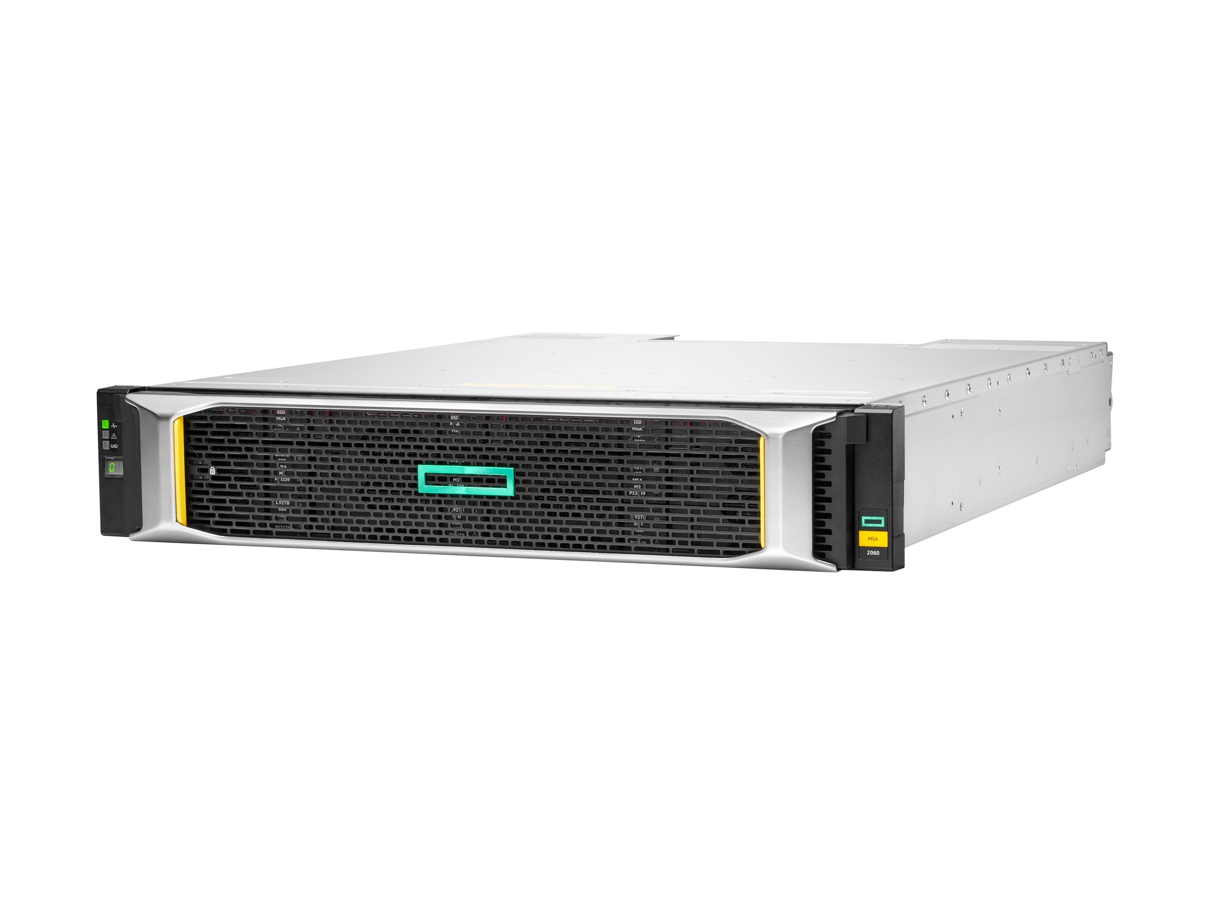HPE MSA 2060 LFF 2x12Gb SAS 4-port Controller 7x8TB HDD 56TB Storage Array Bdl