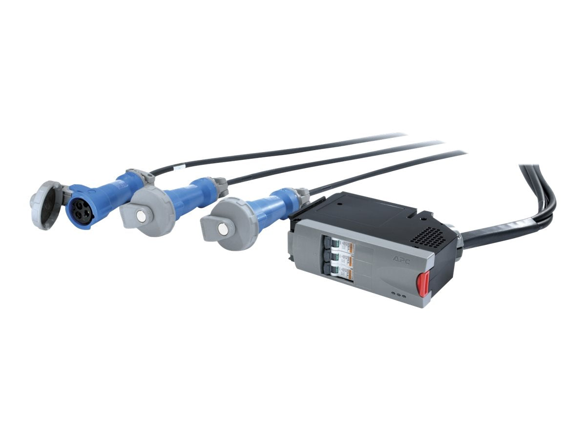 APC IT Power Distribution Module Automatic circuit breaker plug-in module AC 400V 3-phase output connectors 3