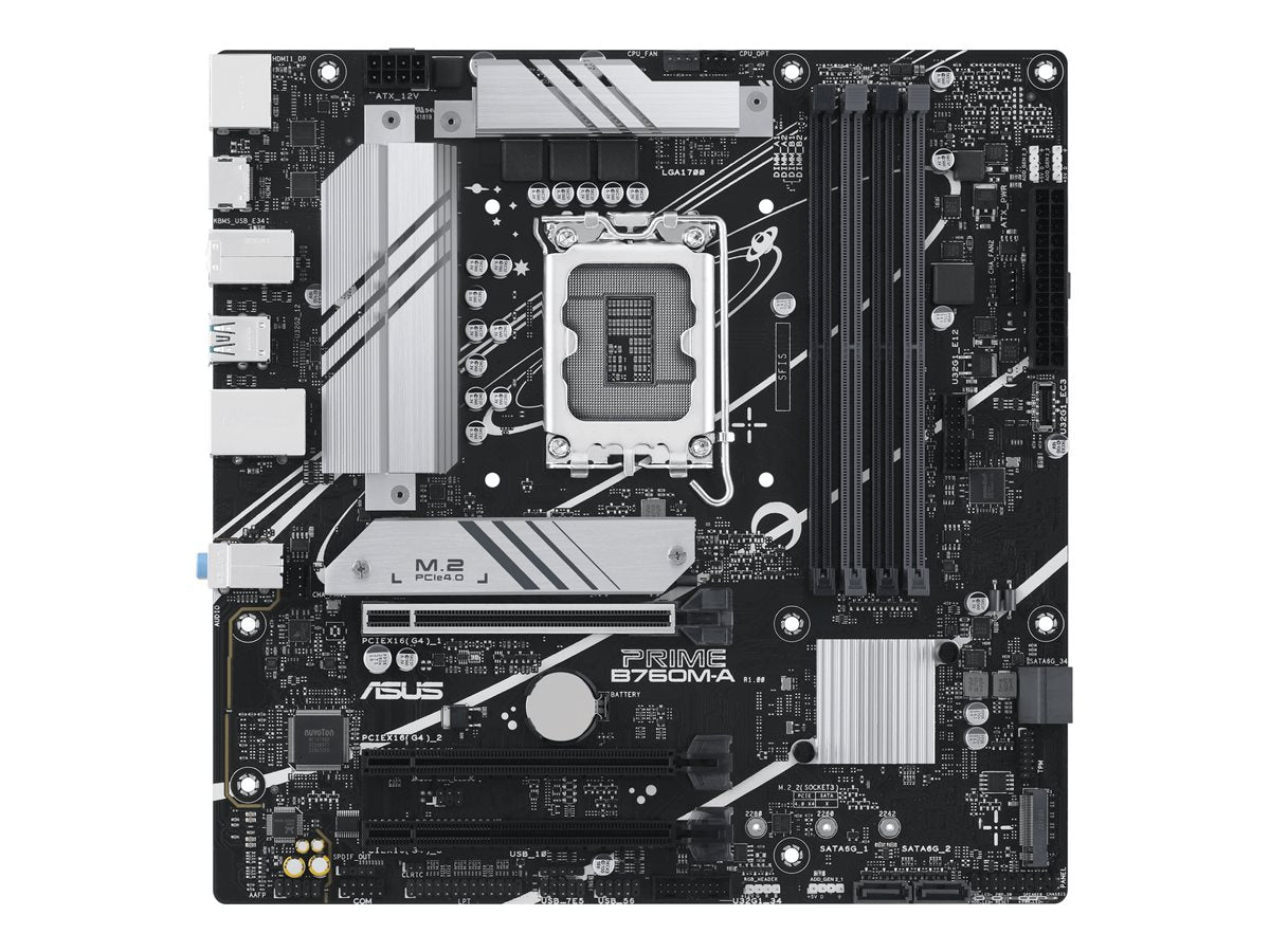 ASUS PRIME B760M-A-CSM Motherboard Vorderansicht