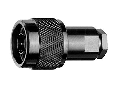 PUC TELEGÄRTNER N-Kabelstecker G1 RG-58C/U G5 RG-223/U löt/klemm IP67 - Vorderansicht