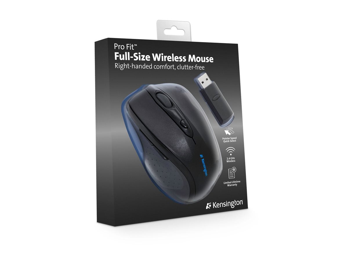 KENSINGTON Pro Fit 2.4 GHz Wireless Full-Size Maus - Verpackung