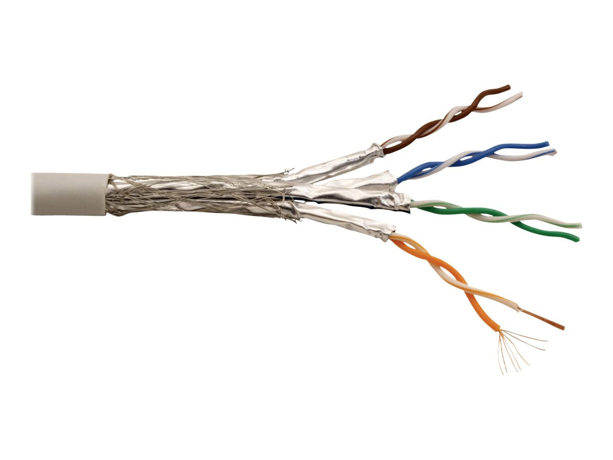 ROLINE S/FTP Kabel Kat.6A Class EA Litze 300m - Vorderansicht