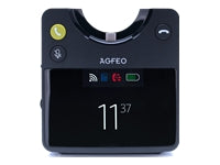 AGFEO Headset Infinity Basis DECT-Ladestation mit zus Ladefach für sep Akku