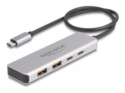 DELOCK USB 10 Gbps USB Type-C Hub Vorderansicht