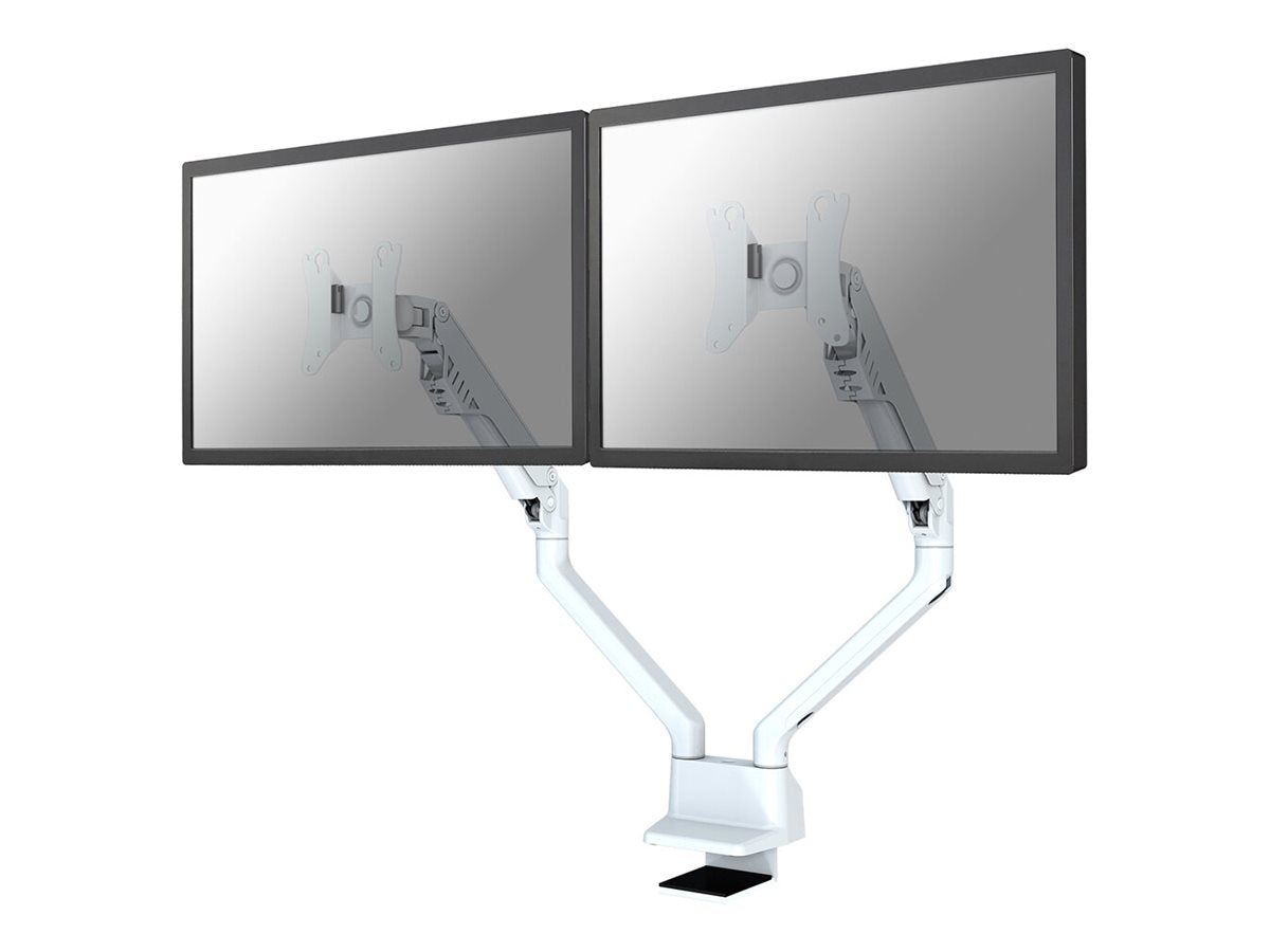 NEOMOUNTS Flat Screen Dual Desk Mount FPMA-D750DWHITE2 Vorderansicht